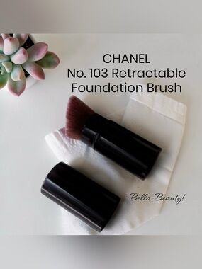 Chanel Nº 103 Retractable Foundation Brush N°103 LES PINCEAUX DE CHANEL